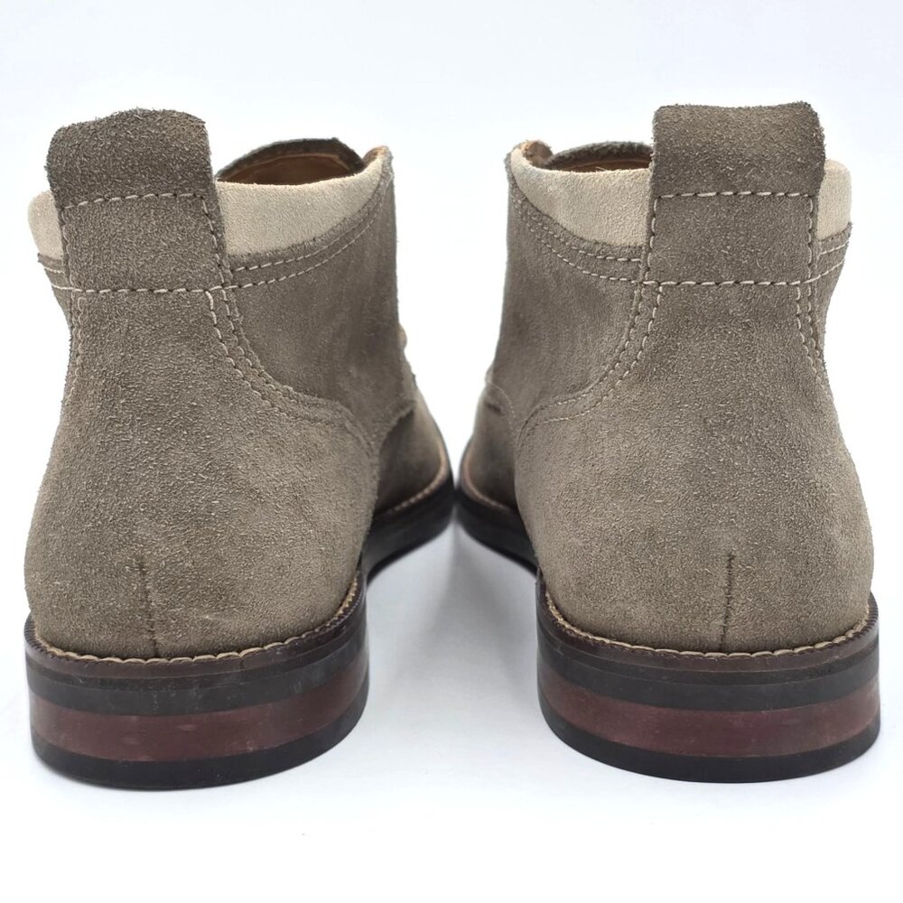 Cole Haan Ogden Stitch Suede Chukka Boots Taupe Tan Dress Casual Shoes Mens 9M - Picture 3 of 11
